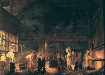 Interieur van een Smidse, 1771